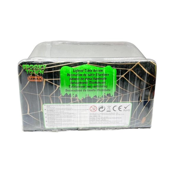 Lemax Spooky Town WITCHES WORKSHOP Halloween Village Potion Cauldron 44742- NEW - Picture 6 of 8